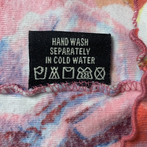 Papa Short Sleeve T shirt w Embellishments on the Front, Colourful - Picture 12 of 13